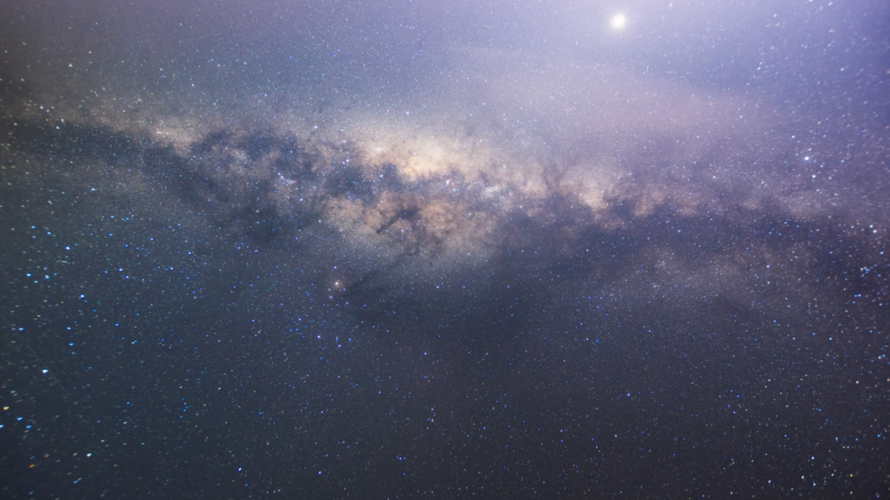 Milky way galaxy.